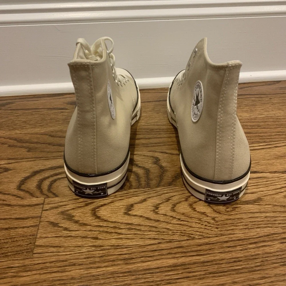 Converse Chuck All Star 70 Canvas High Top Oat Milk Shoes Men's Size 12 A03446C